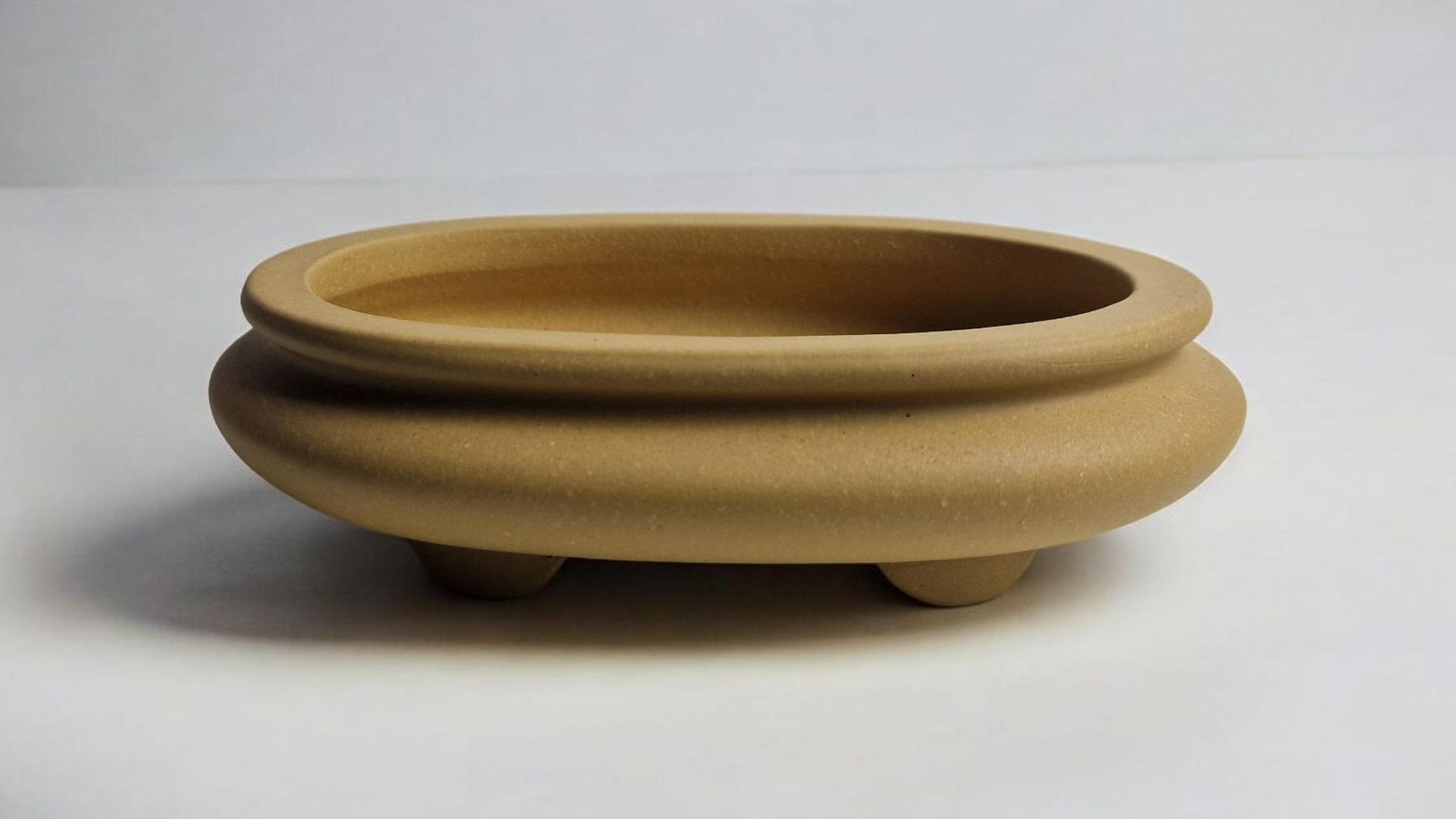Yixing oval bonsai pot No. 1 small