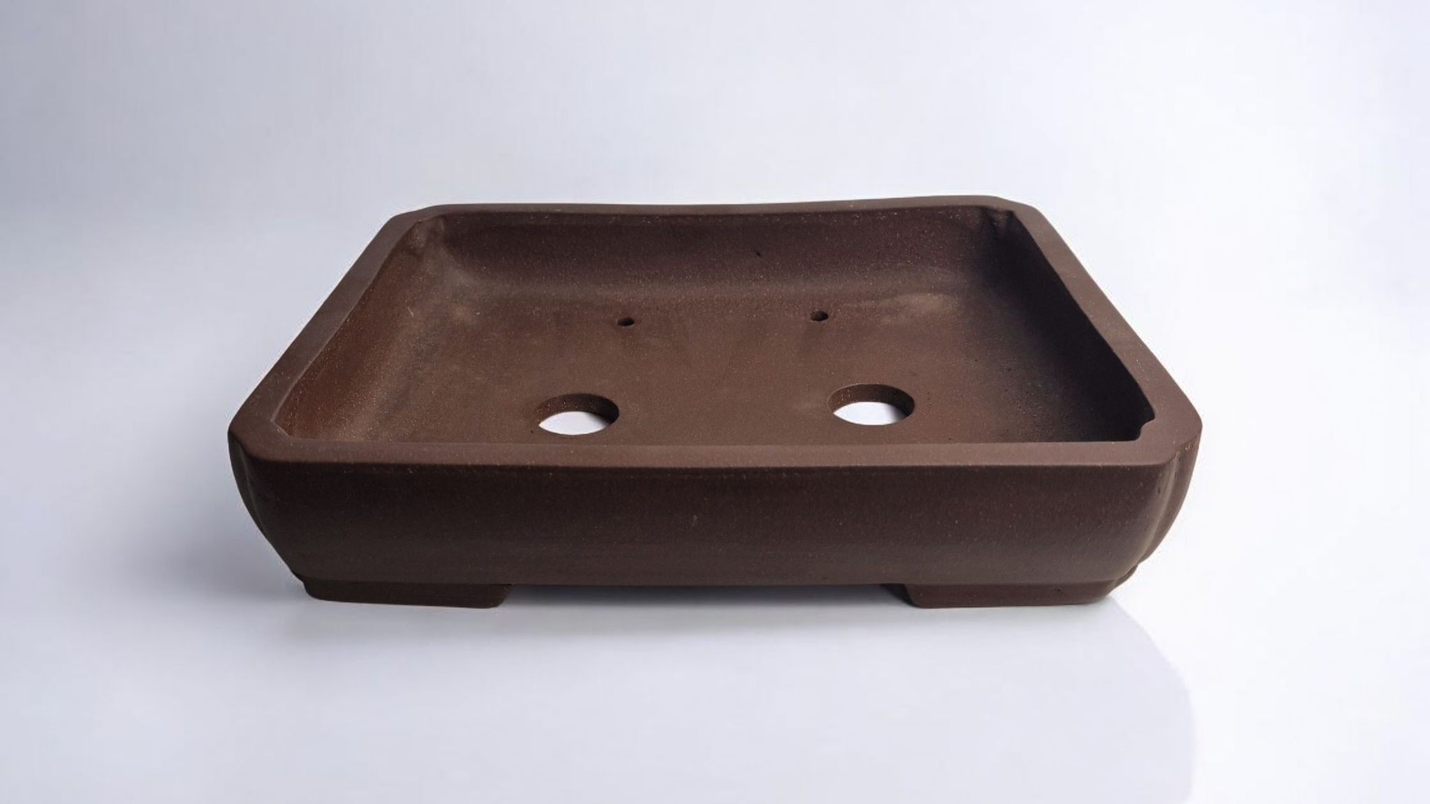 unglazed soft rectangular pot Large No. 1