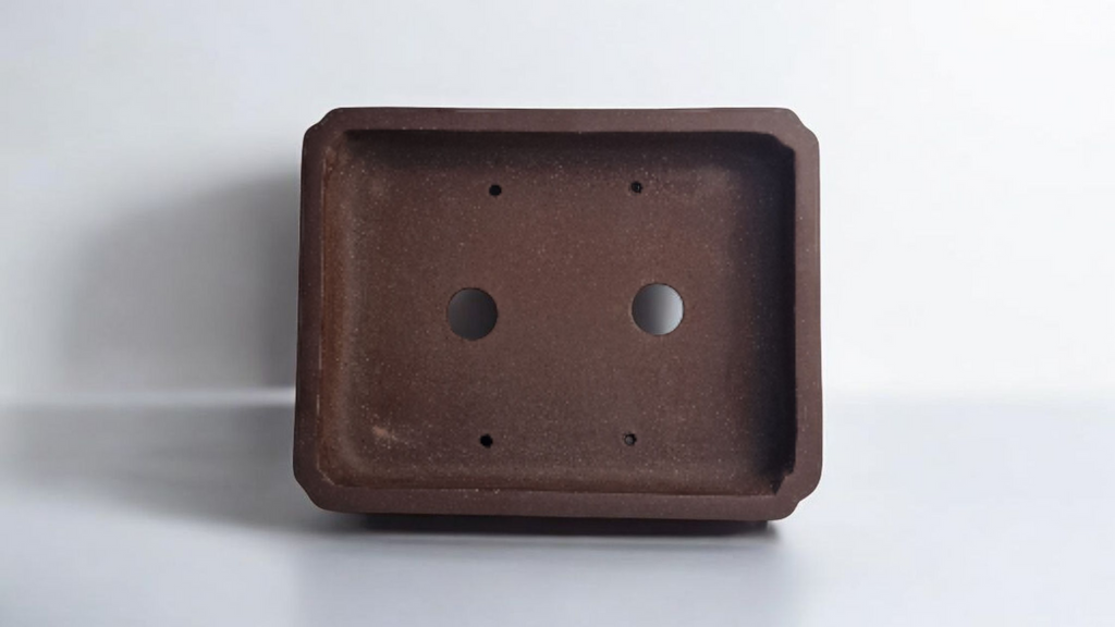 unglazed soft rectangular pot Large No. 1