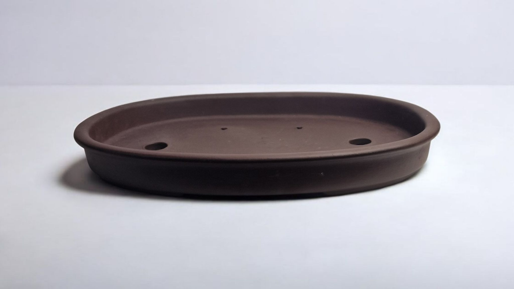 Unglazed oval Yixing  Bonsai pot No.2