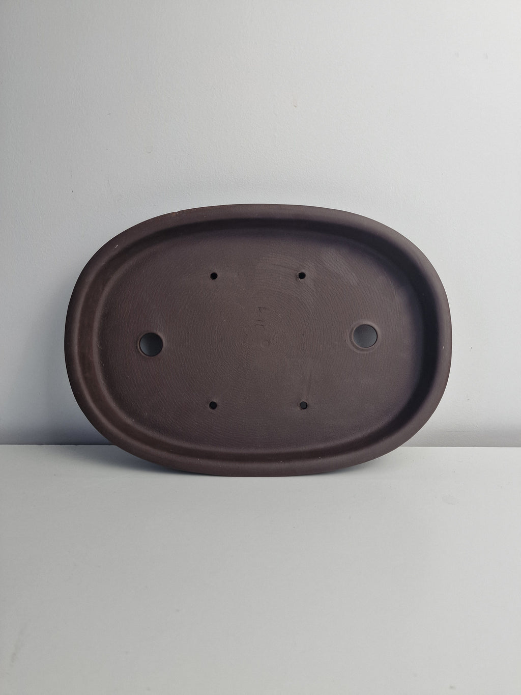 Unglazed oval Yixing  Bonsai pot No.2