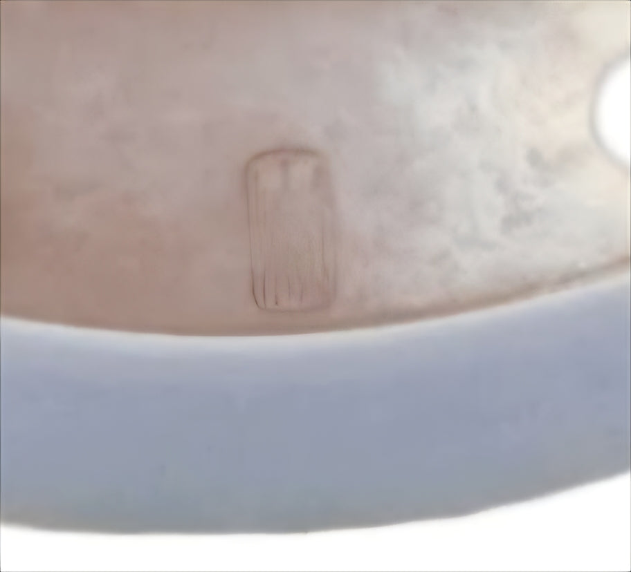 Tokoname Yamaaki lichtblauwe ronde Bonsai Pot: Handgemaakt, Zeldzaam, Japans